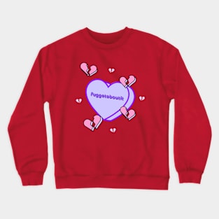 Fuggetaboutit Valentines Day Heart Crewneck Sweatshirt